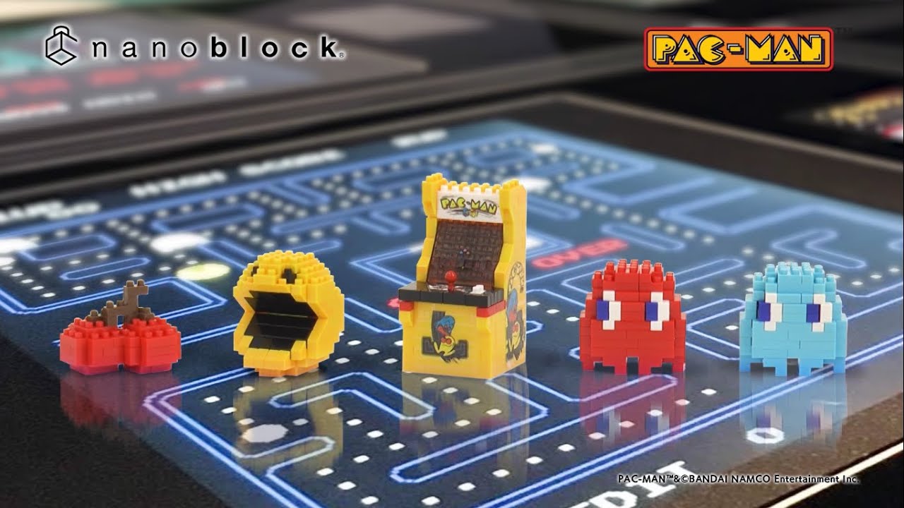 PAC-MAN アーケード筐体 | CATALOG | nanoblock® | ブランド一覧