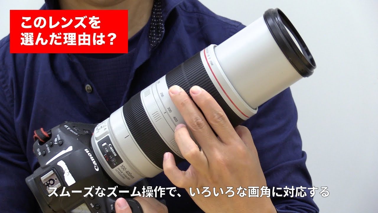 キヤノン EF100-400mm F4.5-5.6L IS II USM 報道カメラマンの実写