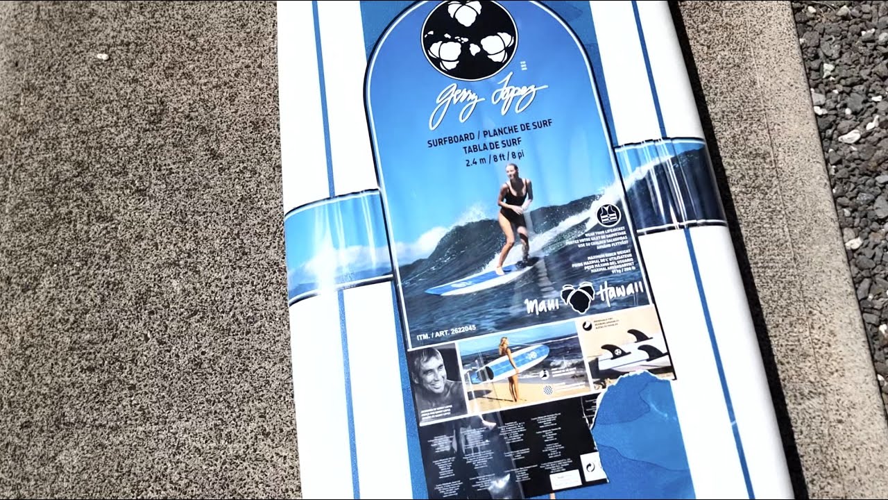 How to Set Up the Gerry Lopez Soft Top Surfboard (