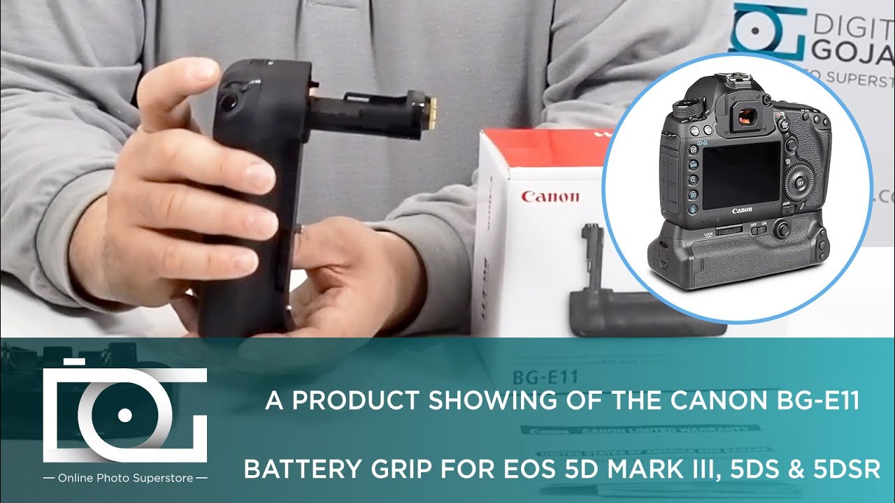 UNBOXING | CANON BG-E11 Battery Grip For 5D Mark III Cameras - YouTube