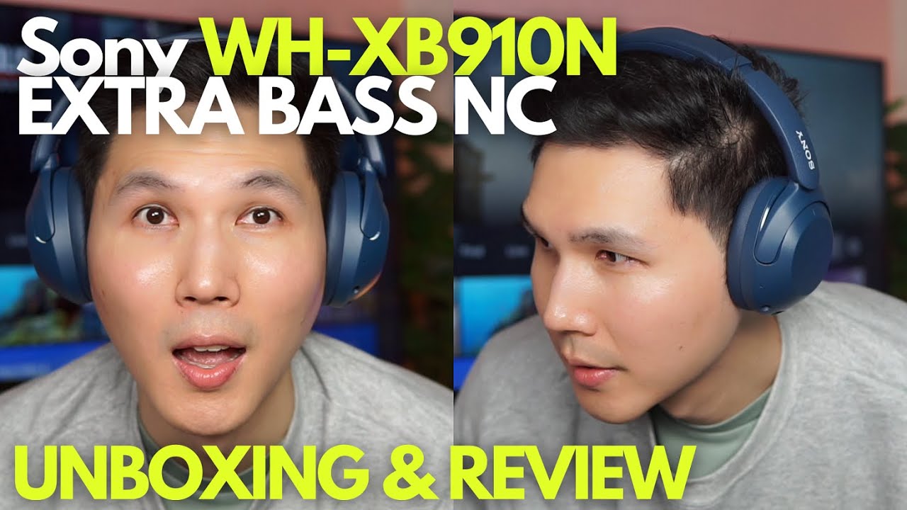 Sony WH-XB910N NC Headphones: All about that Bass // Unboxing
