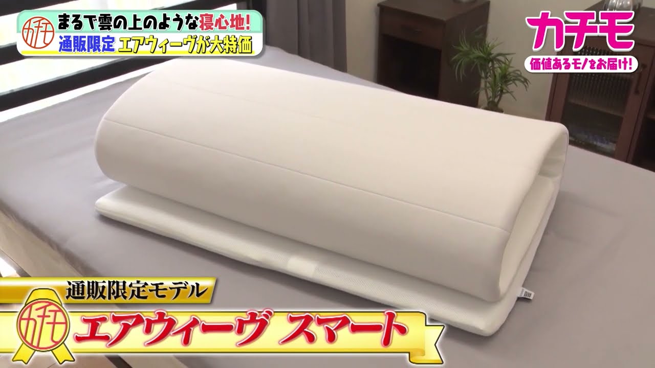 期間限定販売！エアウィーヴ通販限定モデル】今お使いの寝具に重ねる