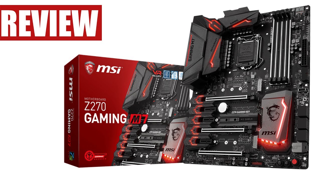 MSI Z270 Gaming Pro Carbon Motherboard & I5 7600K Review