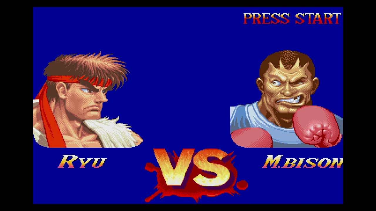 セガサターン ストリートファイターコレクション スーパーストリート