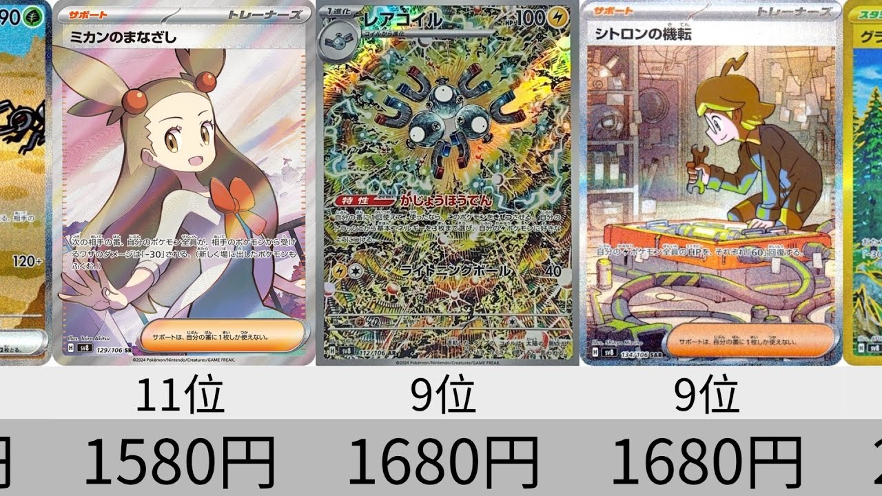 ポケカ】レアコイルの高騰が止まらない！「超電ブレイカー」最新高額