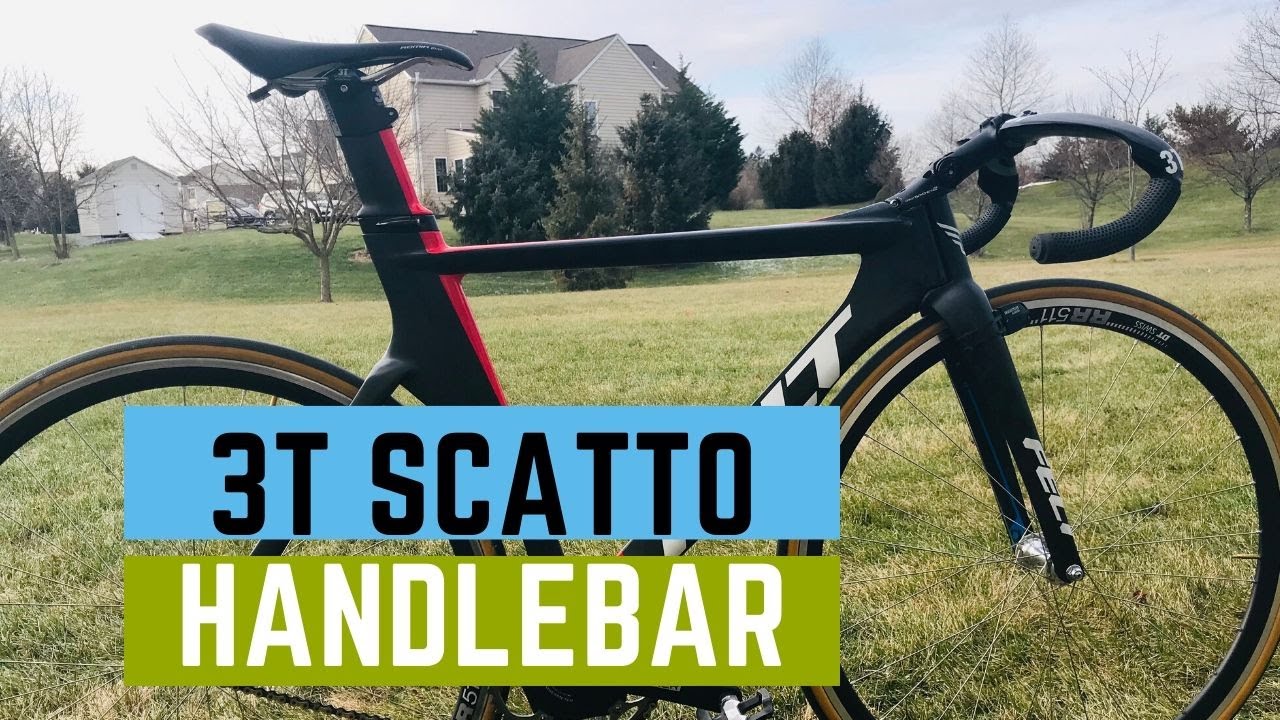 3T Scatto トラックハンドルバー装着 : アメリカを自転車でエンジョイ