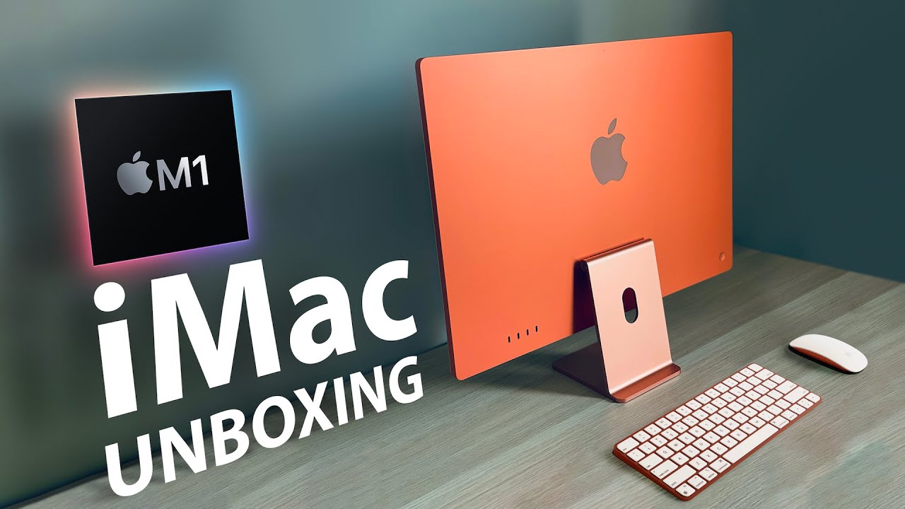 Hands-On With Apple's New Orange M1 iMac - MacRumors