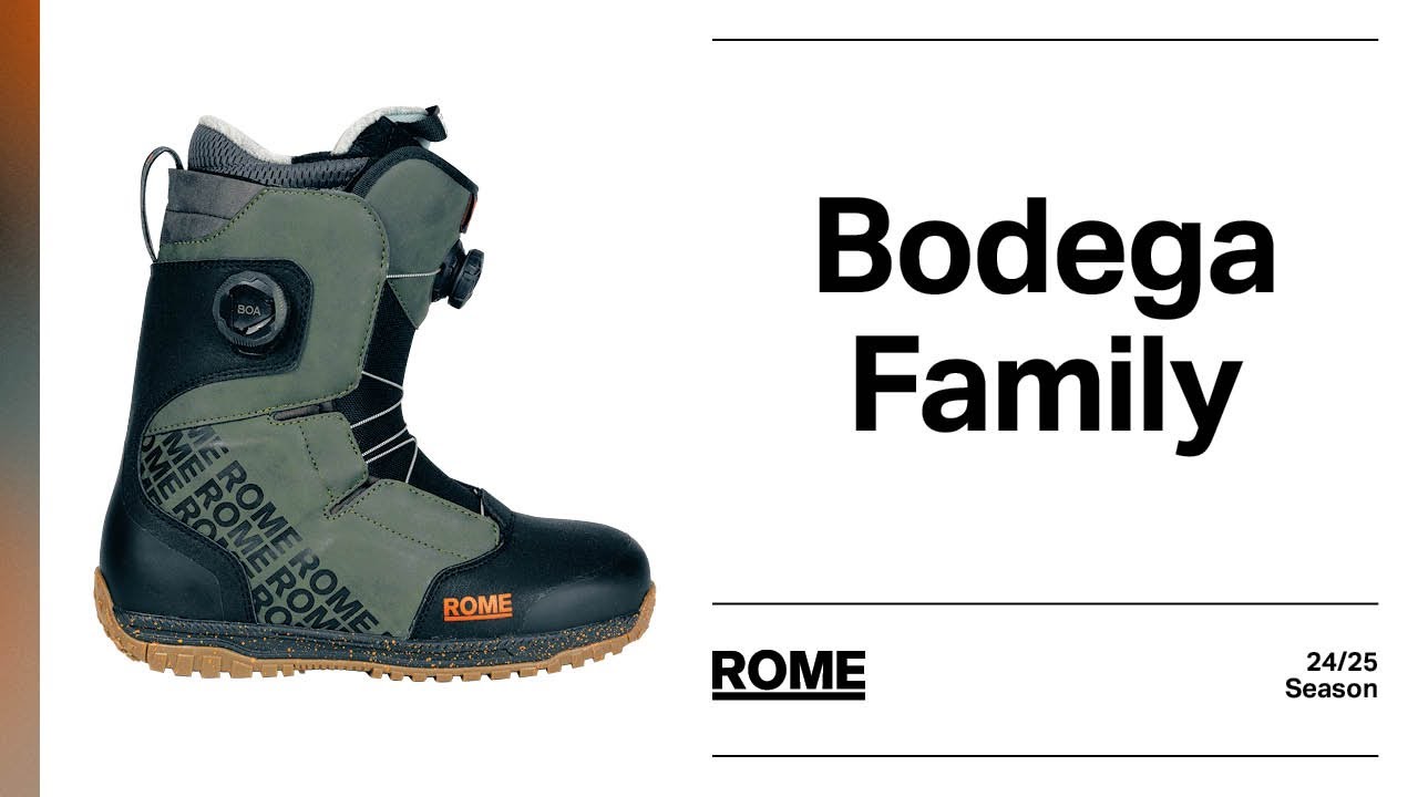 Rome Bodega Hybrid Boa Snowboard Boots 2025 | evo Canada