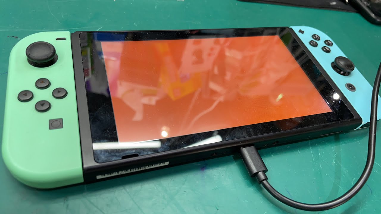 Nintento Switch オレンジ画面「ぼったくり業者撲滅＼(^o^)／」1万円