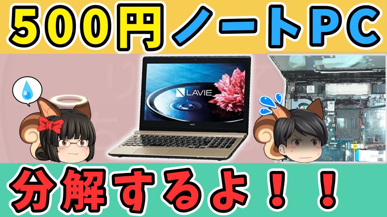 Junk PC] I disassembled and serviced the NS750/B that I bought for