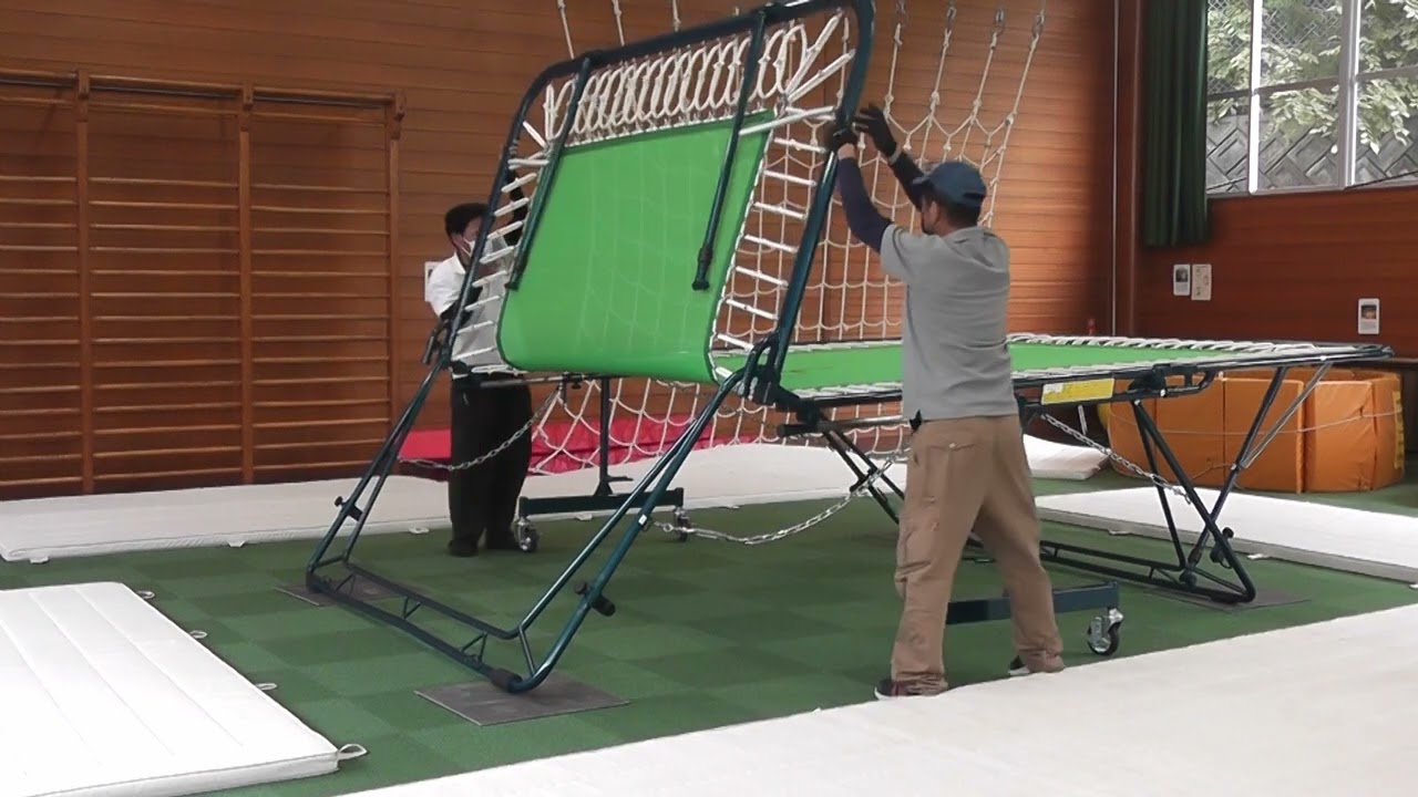 普及型トランポリン の製造、販売なら吉田体機工業株式会社