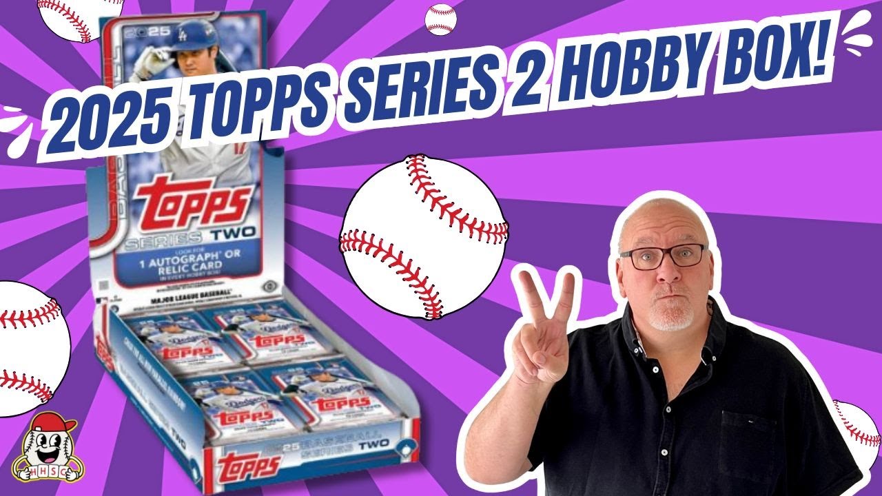 ✨2025 Topps Series 2 Hobby Box! ⚾ Baseball Bonanza!!✨ - YouTube