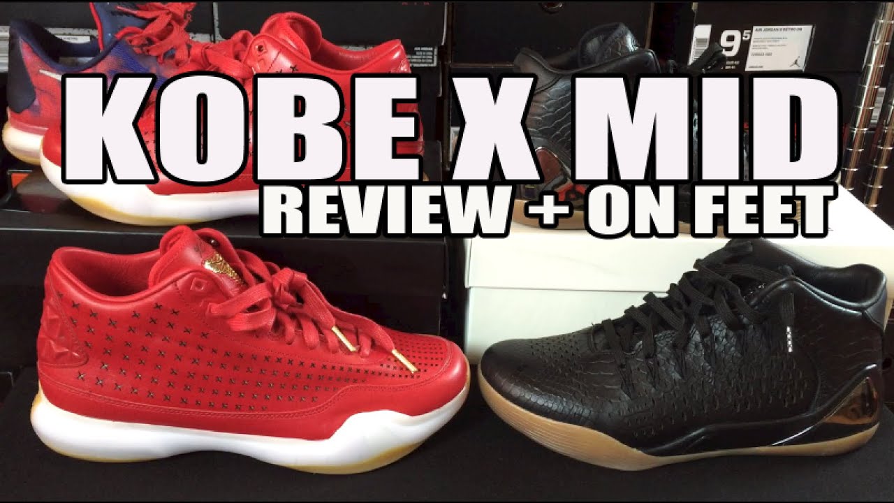 Nike Kobe 10 (X) EXT Mid Review + On Feet (Kobe 9 Mid Comparison