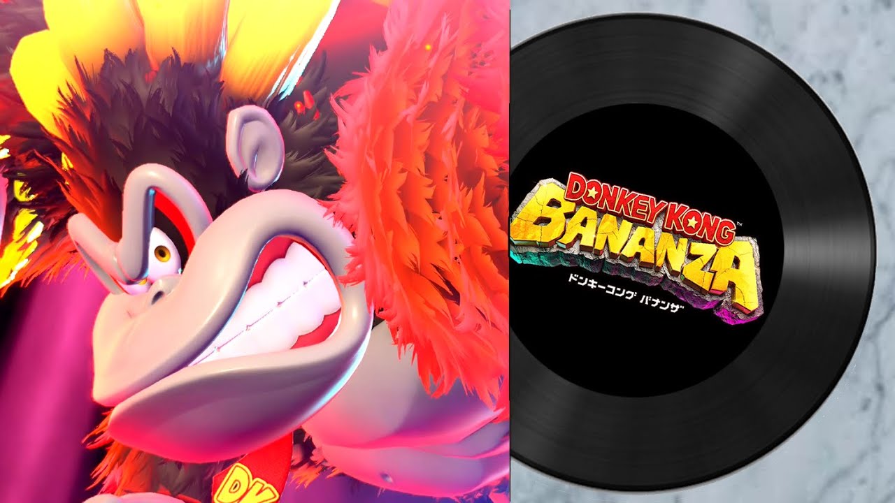 ドンキーコング バナンザ】コングバナンザのテーマ【BGM・プレイ動画
