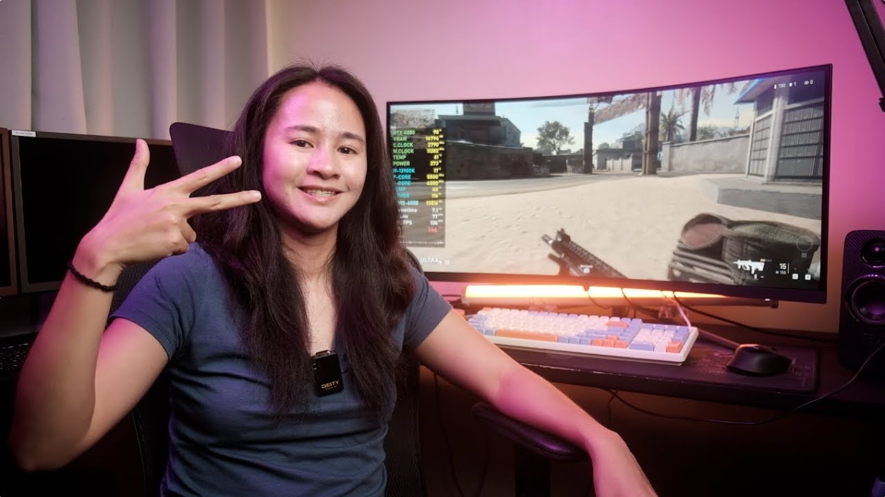 Tech Review: MSI MAG 345CQR 34 UWQHD (3440x1440) HDR 180Hz - YouTube