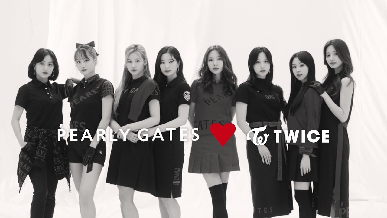 TWICEとゴルフアパレルブランド「PEARLY GATES (パーリーゲイツ)」の