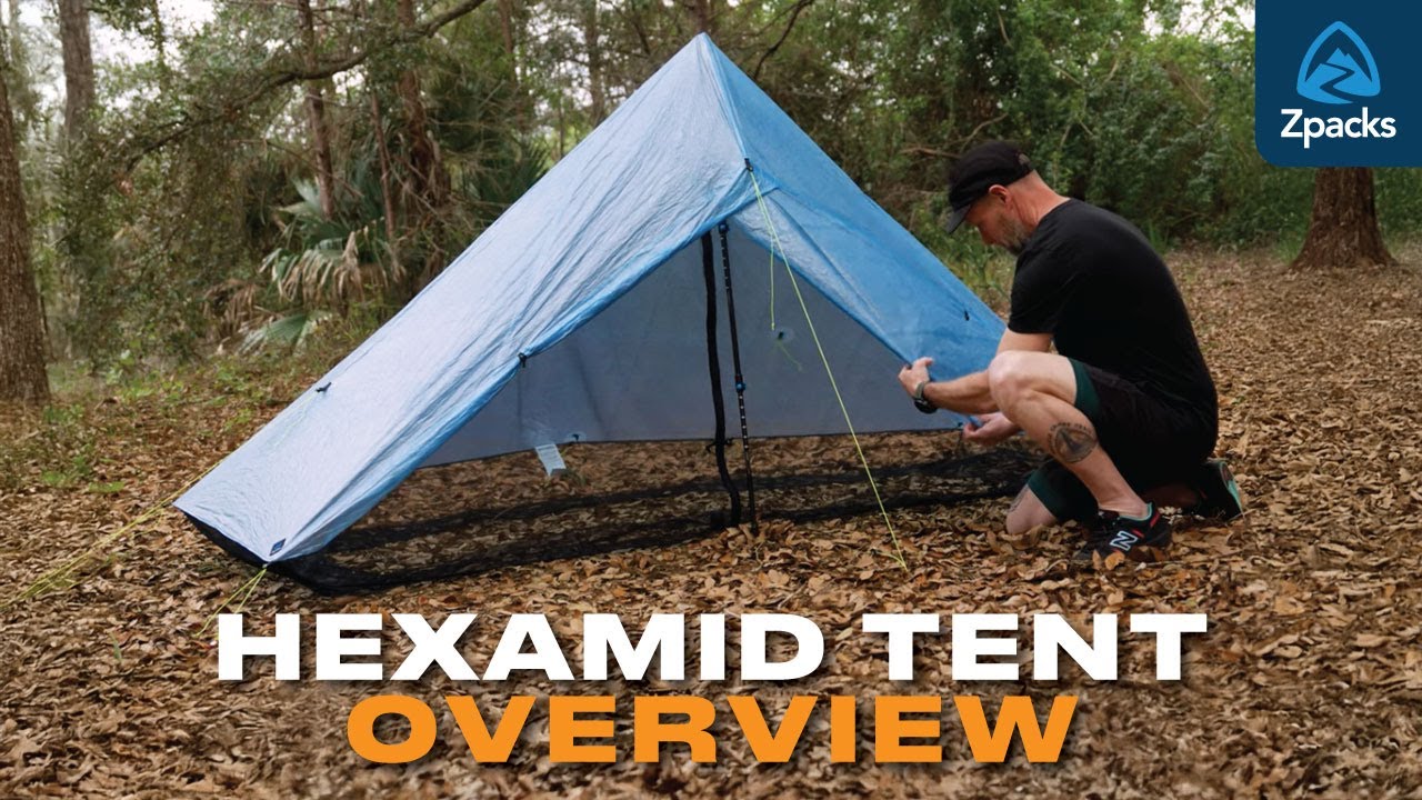 ULハイカー仕様◇Zpacks「Hexamid Tent 1人用テント」 - アウトドア