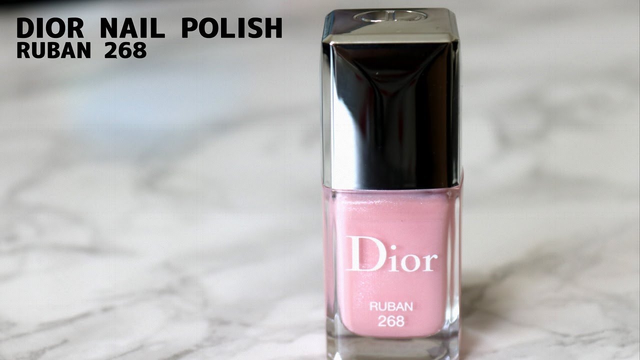 DIOR NAIL POLISH 268 RUBAN - YouTube