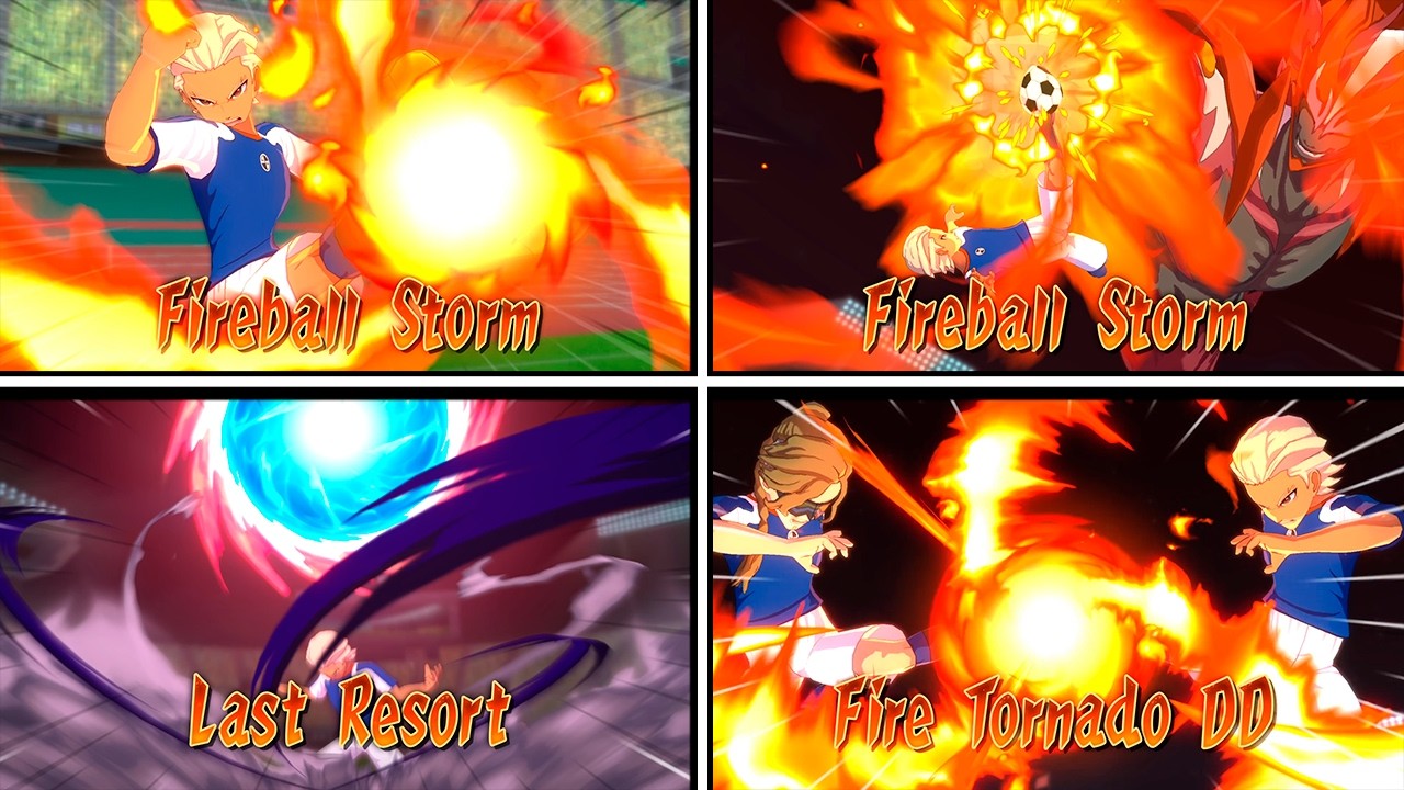 Adult Gouenji Shuuya (Axel Blaze) Special Moves Collection