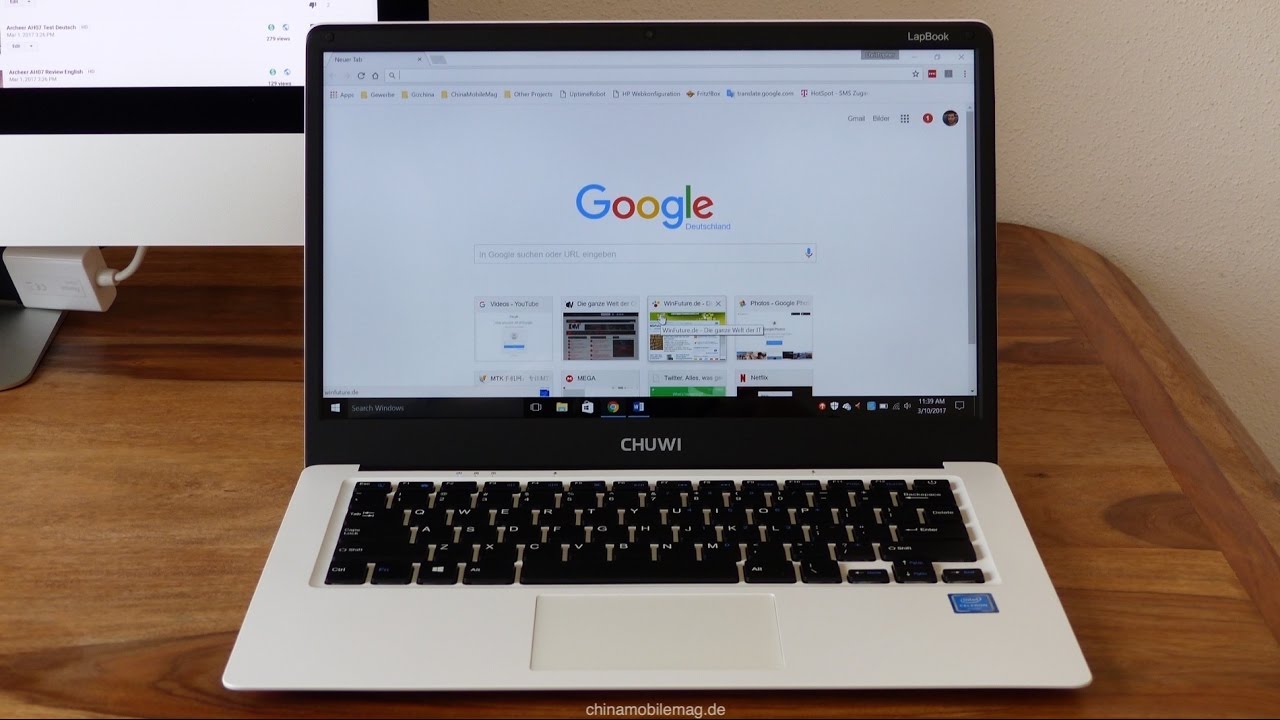 Review / Test: Chuwi LapBook 14.1 English - YouTube