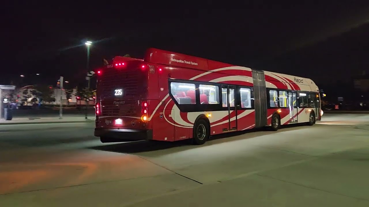San Diego MTS 2023 New Flyer XN60 #1913 - YouTube