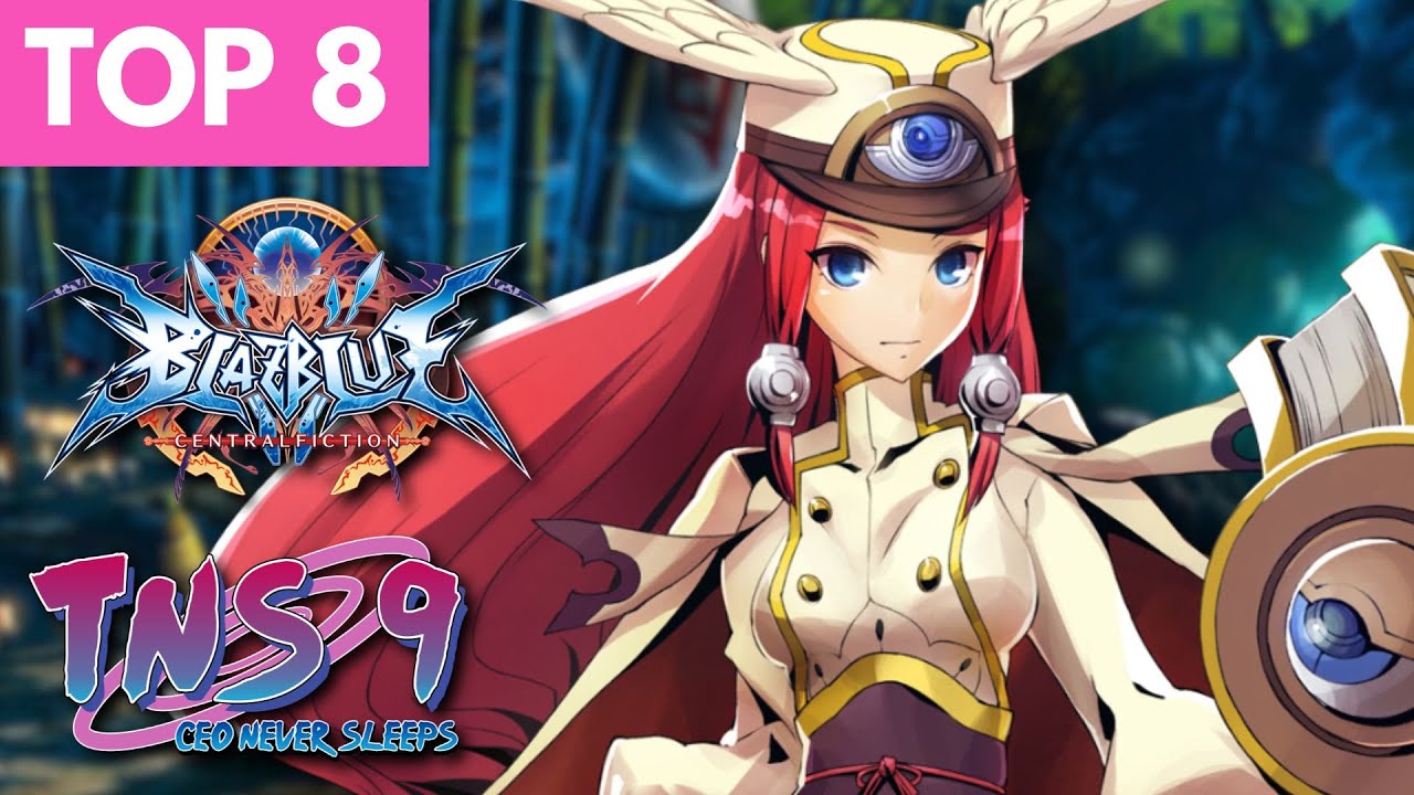 TNS 9 BBCF Top 8 (Terumi Rachel Tsubaki Hazama Susanoo Hakumen