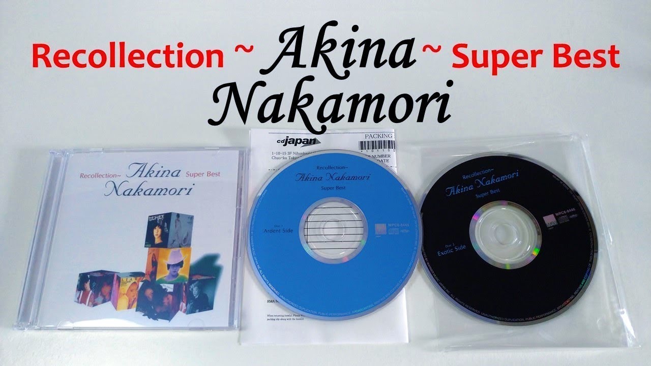 中森明菜 Recollection～Akina Nakamori～Super Best - CDJapan