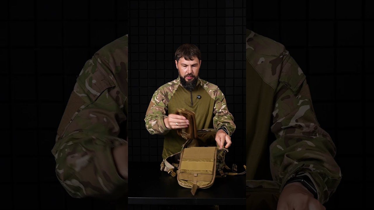 Комплект: рюкзак 11 л з + нижній збільшений модуль + фронтальний