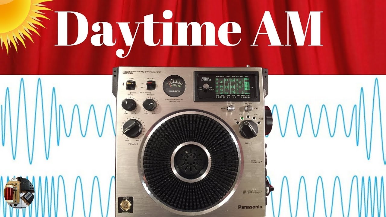 Panasonic RF-1150 Portable Radio | Daytime AM - YouTube
