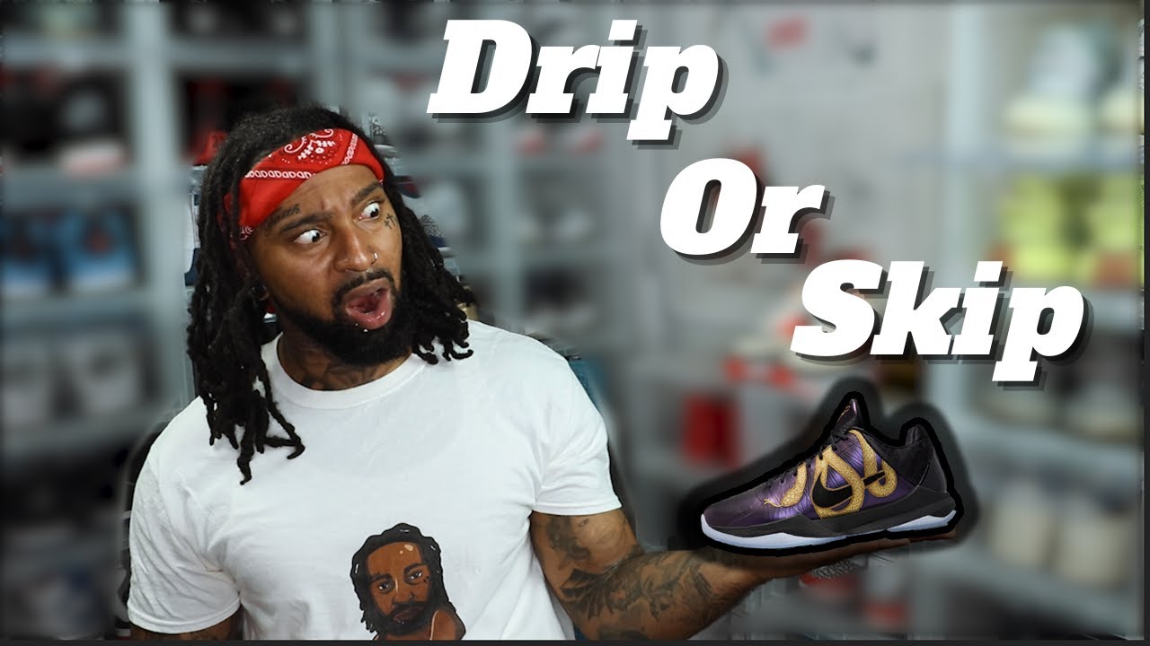 Nike Kobe 5 Protro Year of the Mamba Eggplant | Drip Or Skip - YouTube
