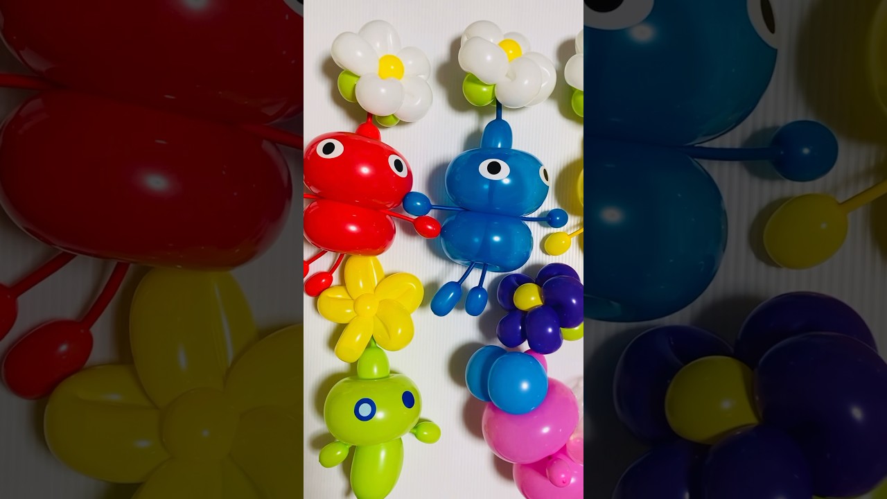 ピクミン ピクミン 一輪挿し 赤と青 箱無し 花瓶 一輪挿し 赤 青 黄 箱