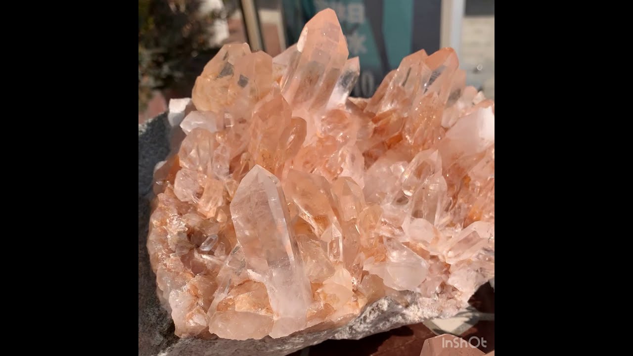 ☆超綺麗高透明度水晶クラスターB87C6/168C16D