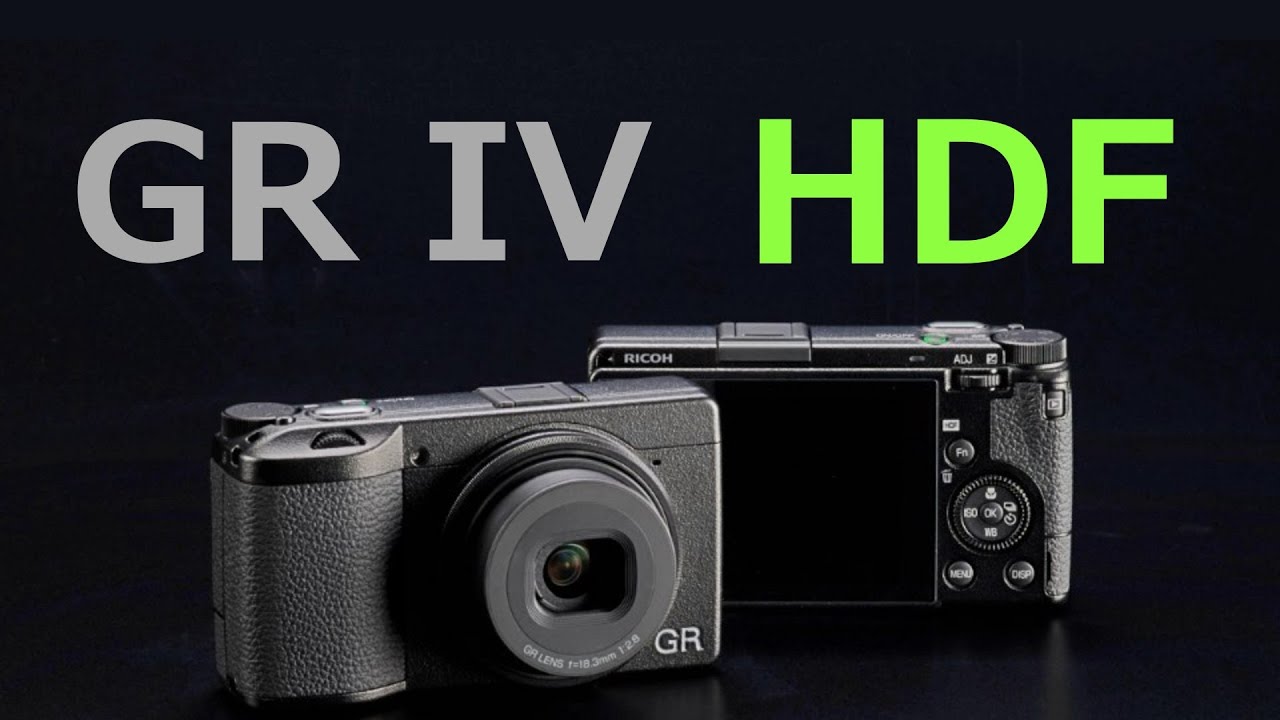 Breaking News] Ricoh will release the RICOH GR IV HDF this year