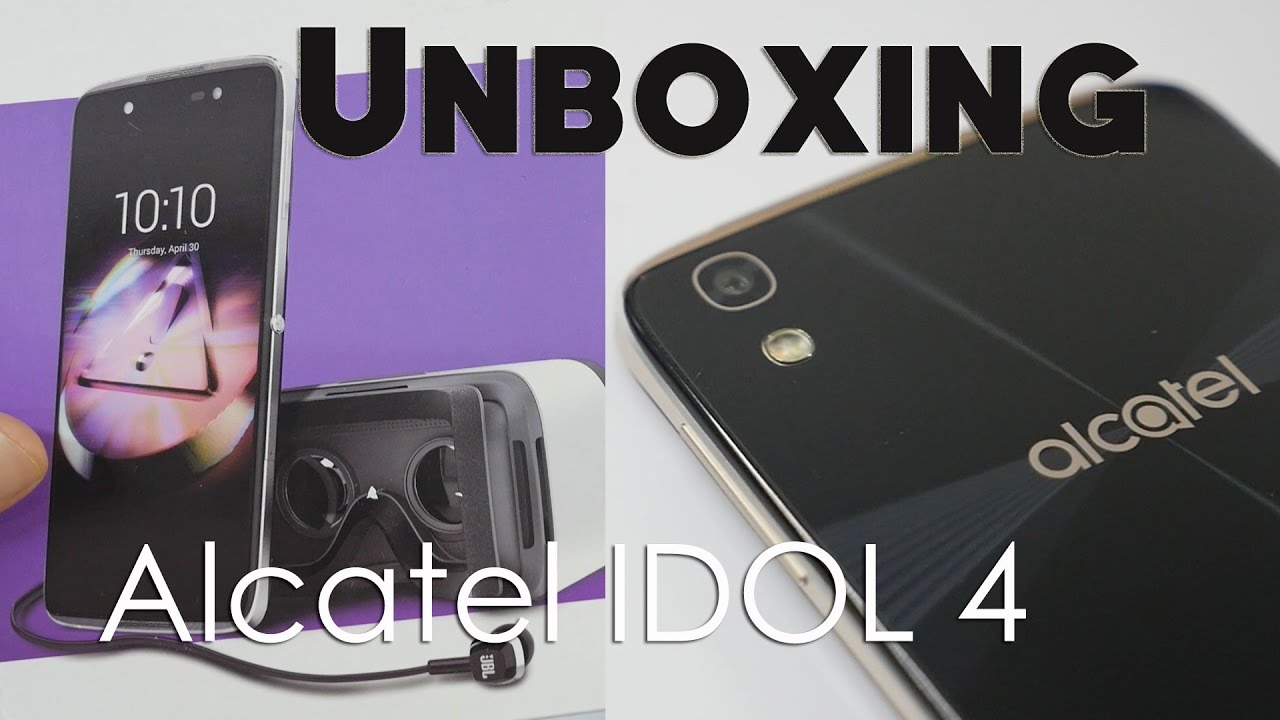 Alcatel Idol 4 Multimedia Centric Smartphone Unboxing & Overview