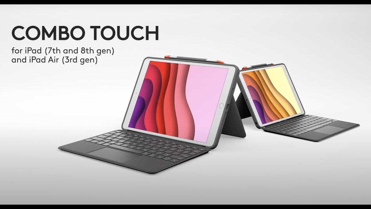 Introducing Logitech Combo Touch for iPad (7th and 8th gen) and