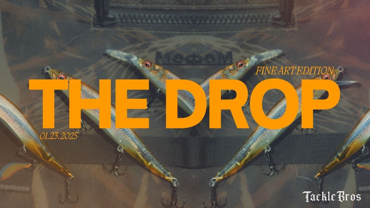 THE DROP | Megabass Fine Art, Shimano, Buzzerrocks & More! - YouTube