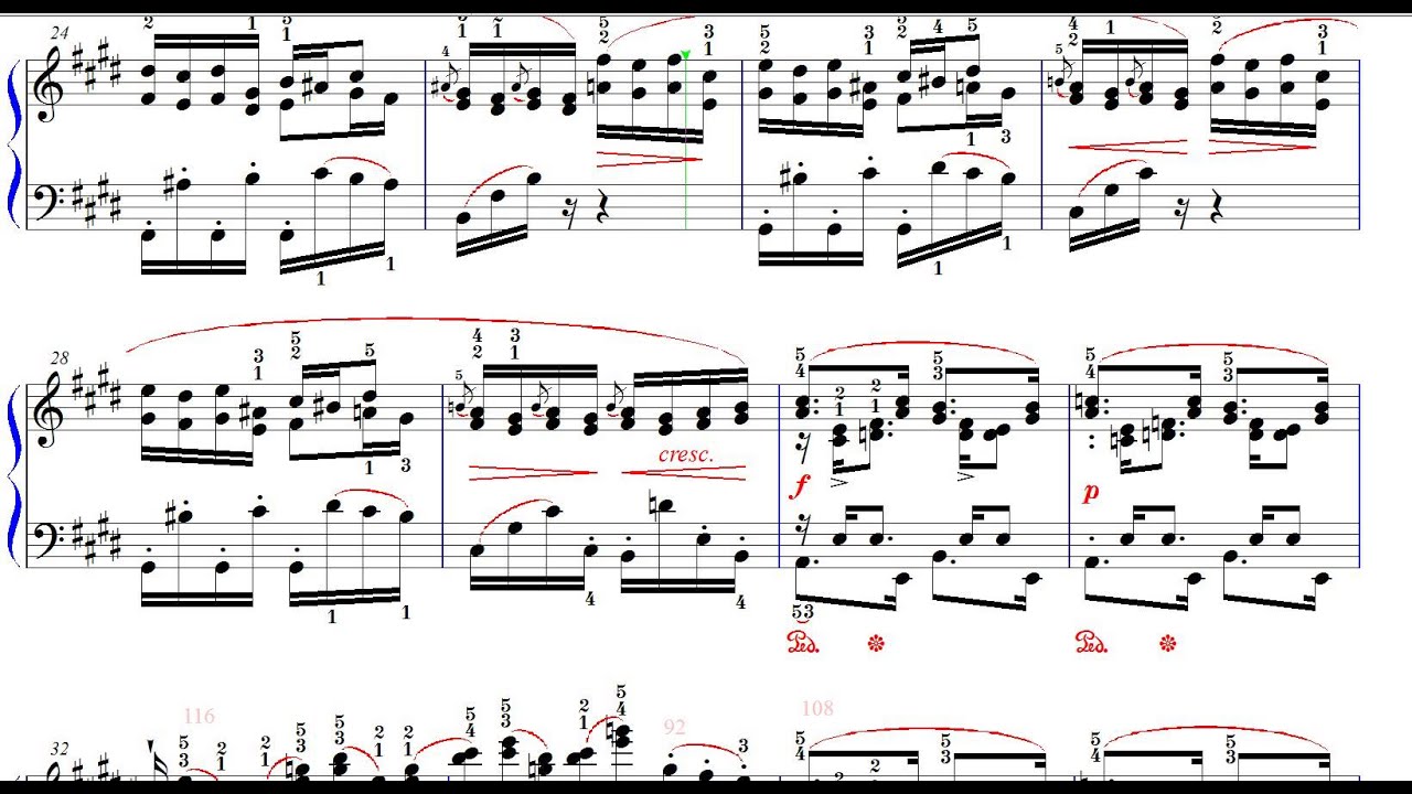 別れの曲 ショパン エチュード Op.10-3 Chopin Etude No.3 楽譜 Public