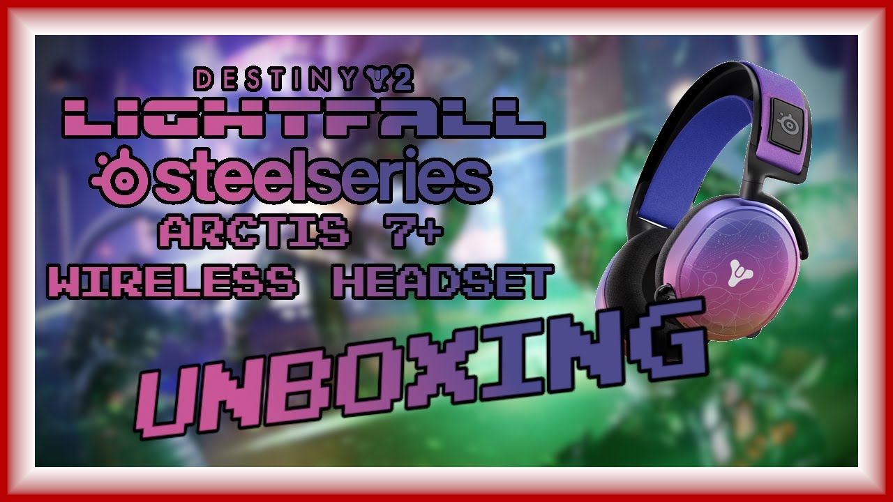 Steelseries Arctis 7+ Wireless Headset Destiny 2 Lightfall Edition