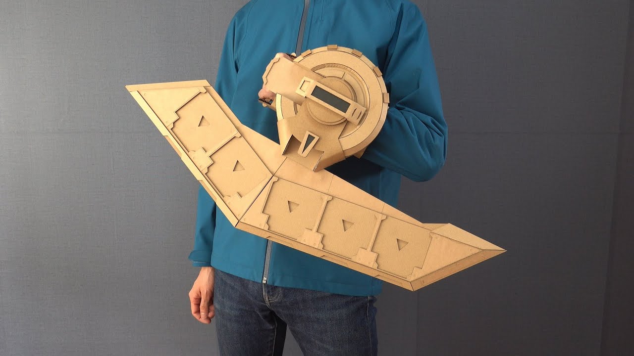 YU-GI-OH!/DuelDisk Cardboard DIY - YouTube