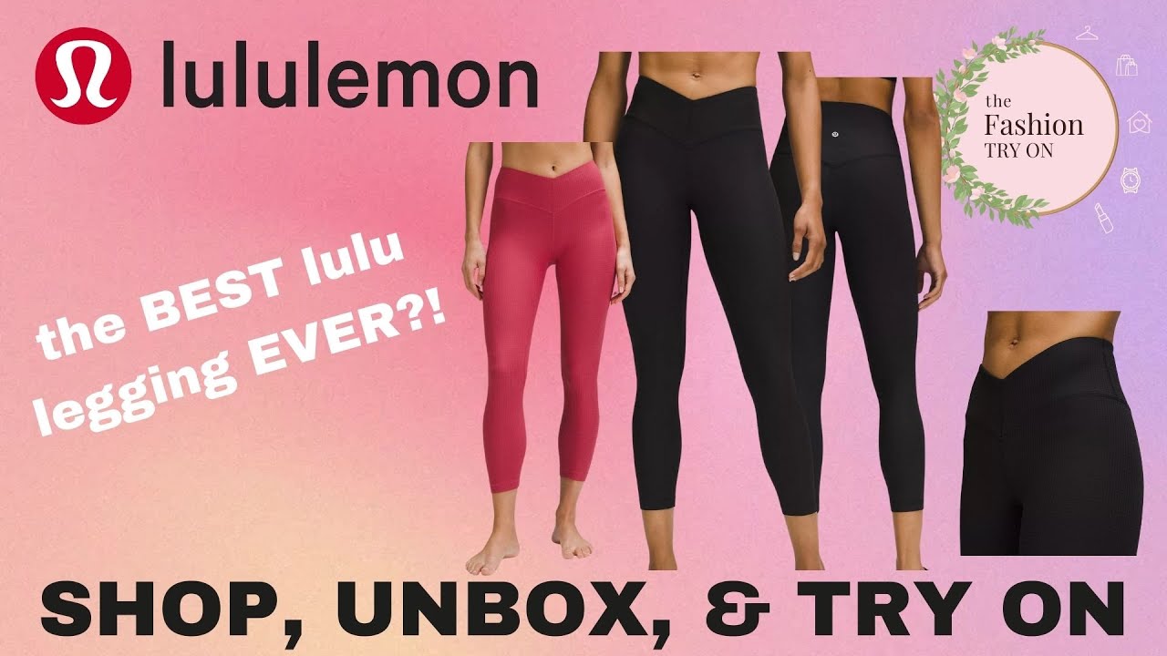 The BEST lululemon leggings made!?! V-Waist Yoga Tight | The