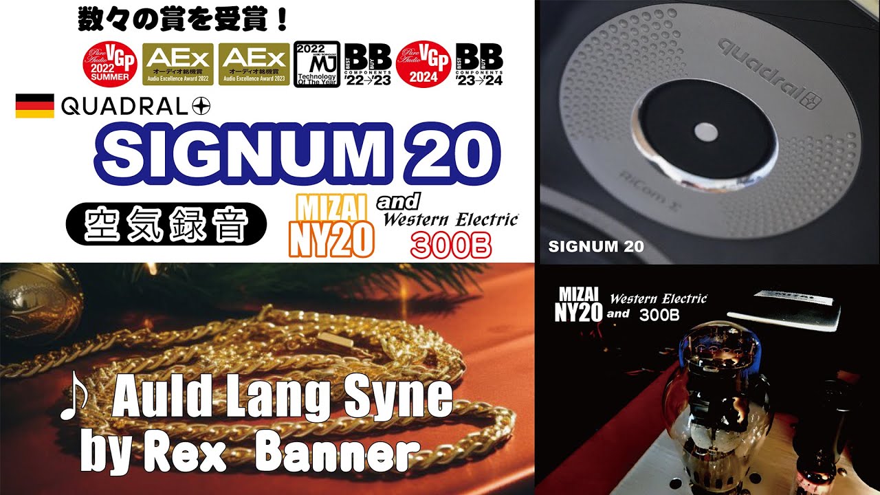 公式】【空気録音】音楽の幅広い才能を持つ『Rex Banner』の『Auld