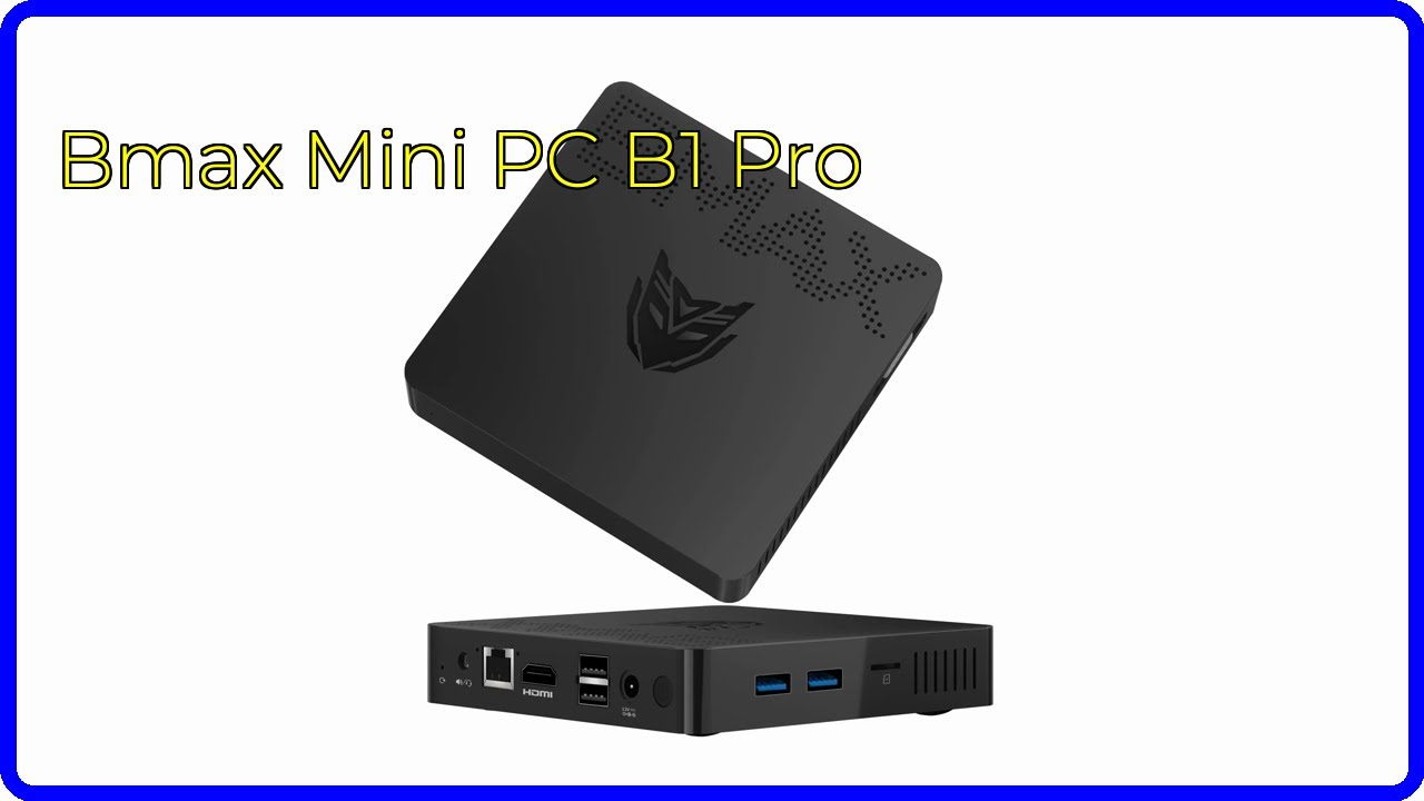 REVIEW (2026): Bmax Mini PC B1 Pro. First Look. - YouTube