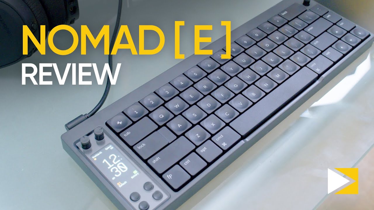 Work Louder Nomad [ E ] Keyboard | Review - YouTube