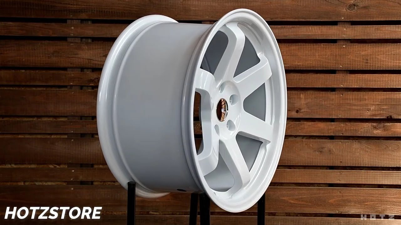 18インチ 9.5J+38 PCD 100 or 114.3 5穴 グロス ホワイト【商品360