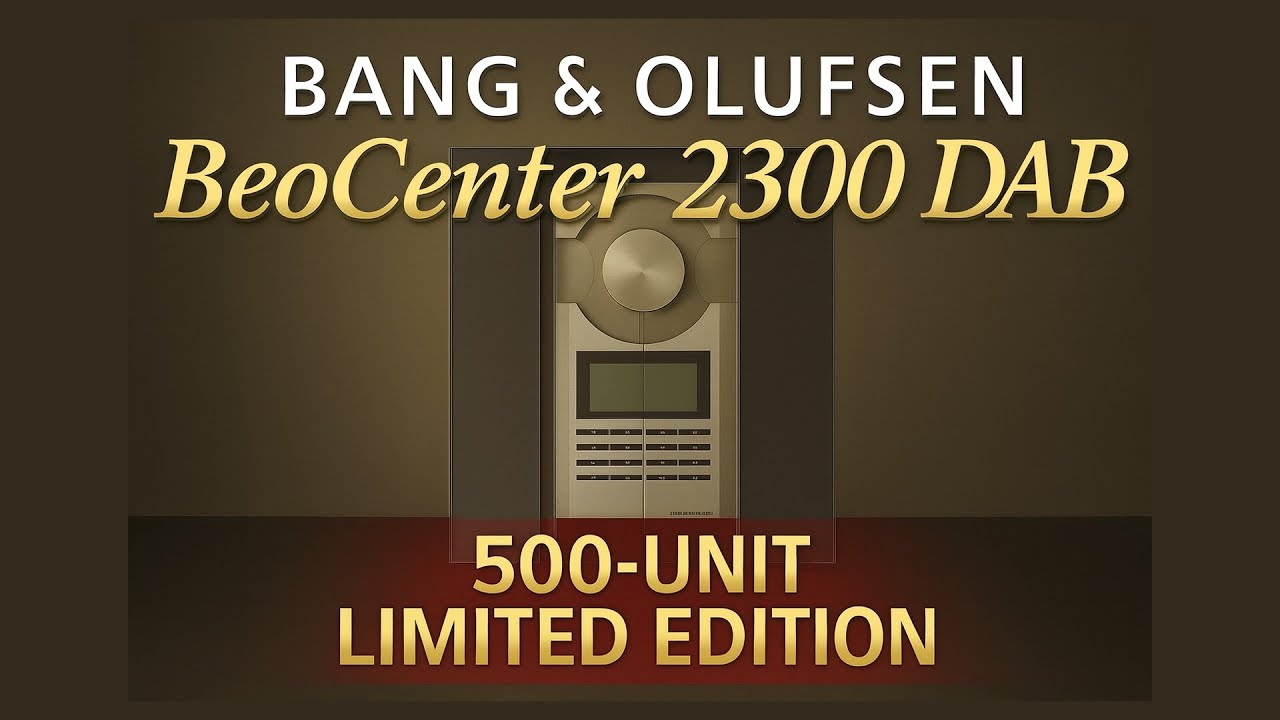 Bang & Olufsen BeoCenter 2300 DAB Disassembly process and Repair