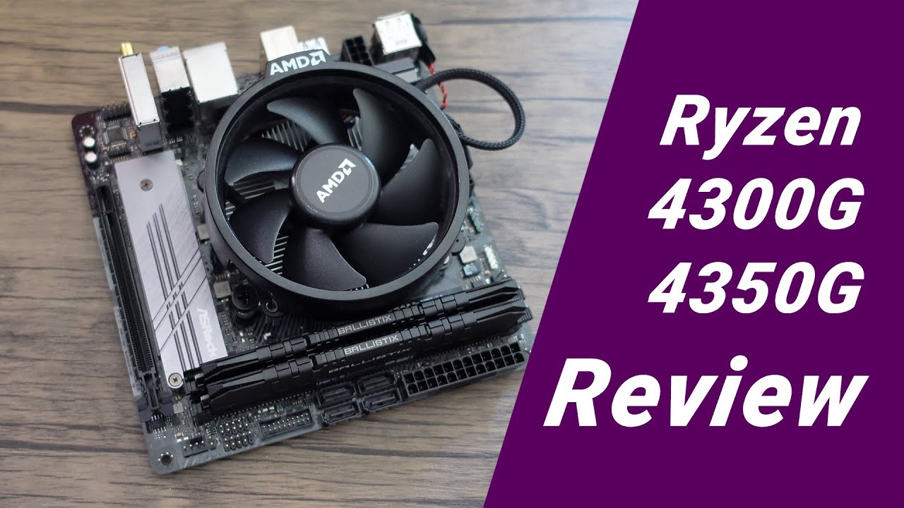 Ryzen 3 Pro 4300G/4350G - Review - YouTube