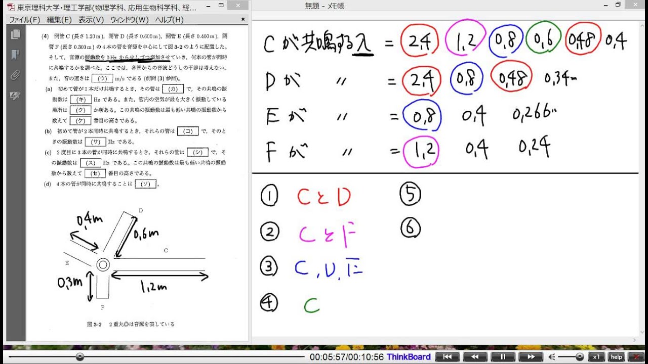 2014年大学入試問題解説(物理)：東京理科大学・理工学部(物理学科