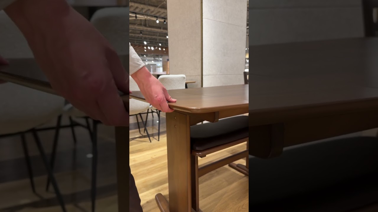 伸長式ダイニングテーブル バターⅡ90 NA(ﾃｰﾌﾞﾙ 5Y)NA): テーブル