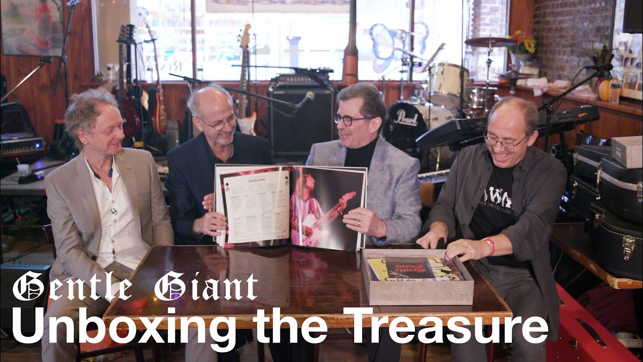 Gentle Giant - Unboxing the Unburied Treasure Box Set - YouTube