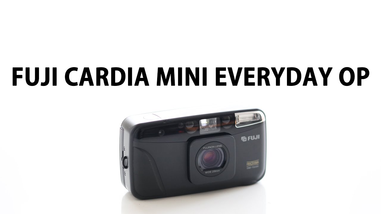 フィルムカメラ fuji cardia mini everyday op. フィルムカメラ生活
